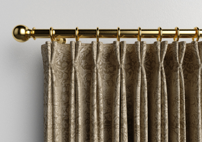 William Morris Strawberry Thief, Woven Walnut - Made to Measure Curtains - Image 10